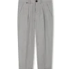 Boss Kids Pantaloni Grigio Straight Fit per Bambini