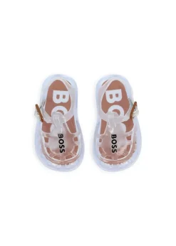 Boss Kids Sandali Trasparenti con Logo per Neonati
