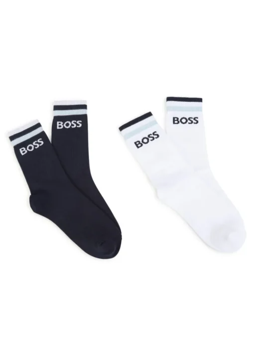 Boss Kids Set Calzini in 2 Colori per Bambini