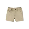 Boss Kids Shorts Beige per Neonati