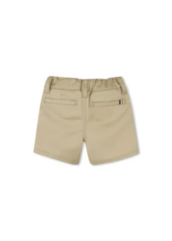 Boss Kids Shorts Beige per Neonati