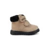 Boss Kids Stivaletti Biscotto in Pelle con Logo per Neonati
