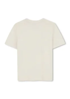 Boss Kids T-shirt Sabbia con Stampa Boss per Bambini