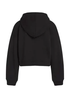 Calvin Klein Kids Felpa Nera con Cappuccio per Bambini