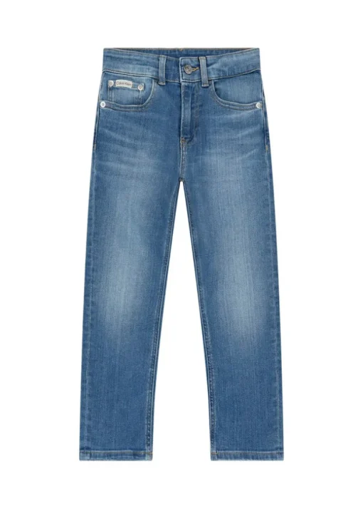 Calvin Klein Kids Jeans Straight Fit per Bambini