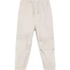 Calvin Klein Kids Pantaloni Parachute Beige per Bambini