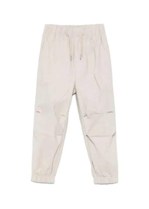 Calvin Klein Kids Pantaloni Parachute Beige per Bambini