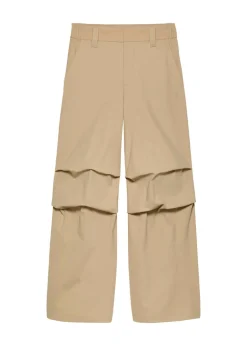 Calvin Klein Kids Pantaloni Beige Parachute per Bambini