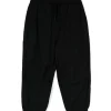 Calvin Klein Kids Pantaloni Neri in Tuta per Bambini