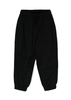 Calvin Klein Kids Pantaloni Neri in Tuta per Bambini
