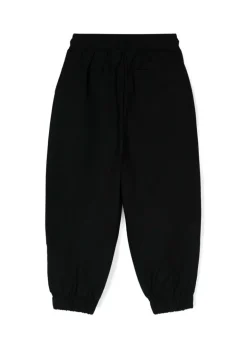 Calvin Klein Kids Pantaloni Neri in Tuta per Bambini