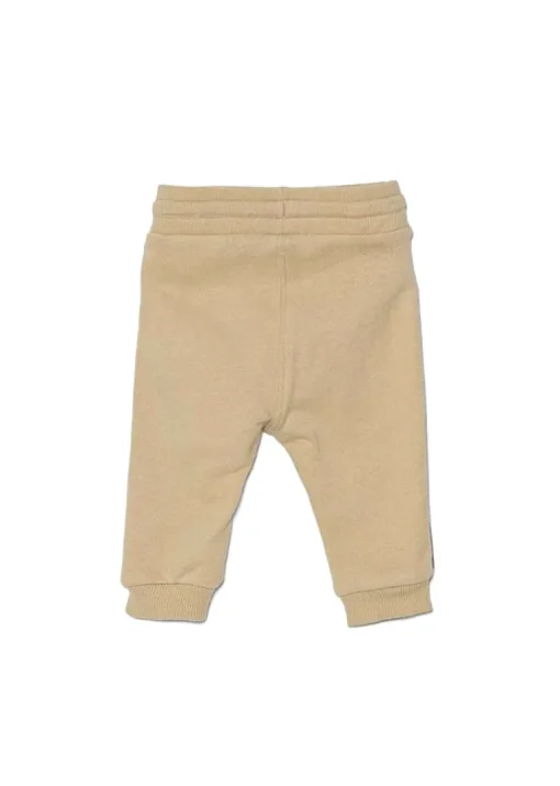 Calvin Klein Kids Pantaloni in Tuta Beige per Neonati