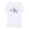 Calvin Klein Kids T-shirt Bianca con Stampa per Bambini