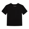 Calvin Klein Kids T-shirt Nera con Logo per Bambini