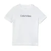 Calvin Klein Kids T-Shirt Bianca con Logo per Bambini