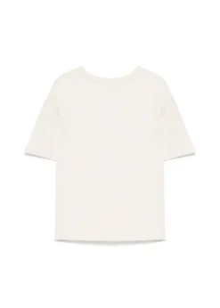 Calvin Klein Kids T-shirt Beige con CK per Bambini