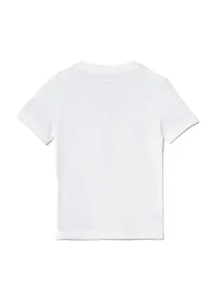 Calvin Klein Kids T-Shirt Bianca con Logo per Bambini
