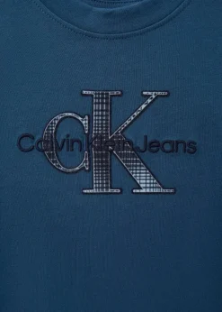 Calvin Klein Kids T-shirt Avion con CK per Bambini