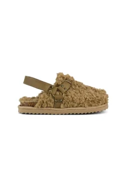 Colors of California Sabot Teddy in Pelle per Bambine