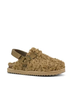 Colors of California Sabot Teddy in Pelle per Bambine