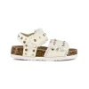 Colors of California Sandalo Bianco con Strass per Neonate