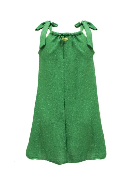 Copricostume 4giveness Bambina Verde Glitterato