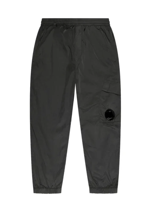 C.P. Company Kids Pantaloni Cargo Lens Neri per Bambini
