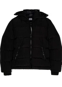 C.P. Company Kids Piumino Nero Imbottito per Bambini
