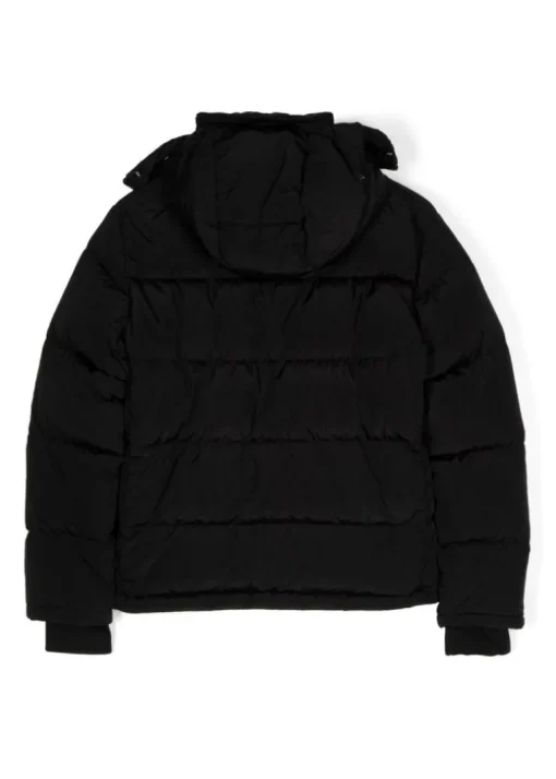 C.P. Company Kids Piumino Nero Imbottito per Bambini