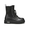 Cult Stivale Nero in Pelle con Borchie per Bambine
