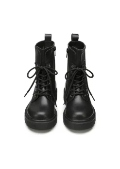 Cult Stivale Nero in Pelle con Borchie per Bambine