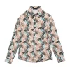 Daniele Alessandrini Camicia Fantasia Palms per Bambini