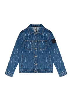 Daniele Alessandrini Giubbino Jeans Cut per Bambini