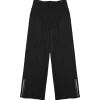 Daniele Alessandrini Pantaloni Classici Neri con Zip per Bambini