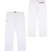 Daniele Alessandrini Pantaloni Classici Bianchi per Bambini