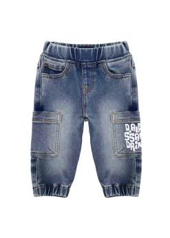 Daniele Alessandrini Pantaloni Denim per Neonati