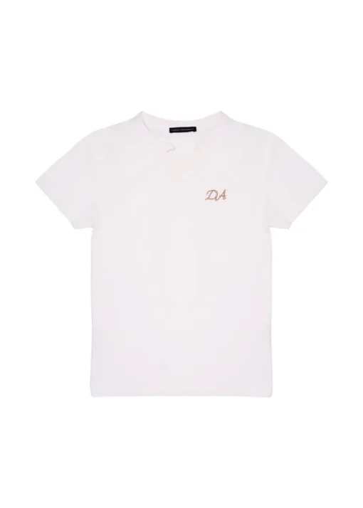 Daniele Alessandrini T-shirt Bianca DA per Bambini