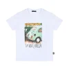 Daniele Alessandrini T-shirt Bianca con Stampa per Bambini