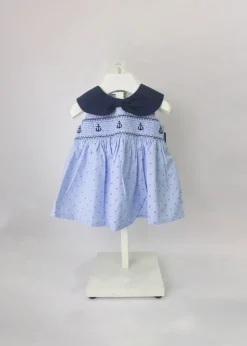 Deolinda Abito Azzurro/Blu Fantasia Sailor per Noenate