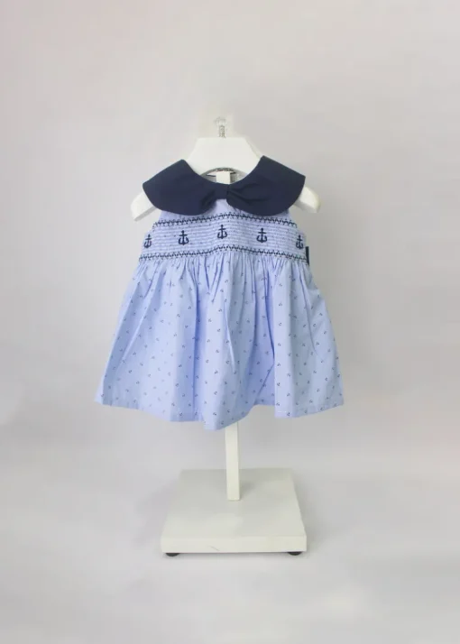 Deolinda Abito Azzurro/Blu Fantasia Sailor per Noenate