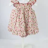Deolinda Abito con Culotta Fantasia Cherry per Neonate