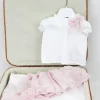 Deolinda Completo Rosa per Neonate