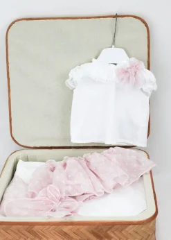 Deolinda Completo Rosa per Neonate