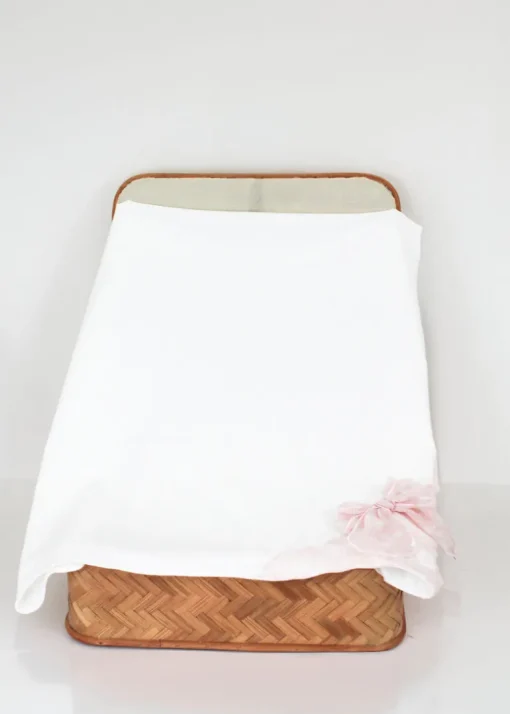 Deolinda Coperta Bianco/Rosa per Neonate