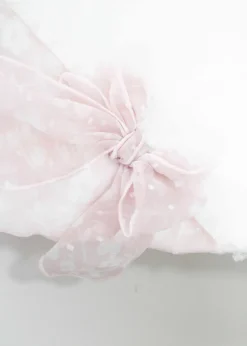Deolinda Coperta Bianco/Rosa per Neonate