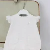 Deolinda Pagliaccetto Bianco/Rosa a Righe per Neonati