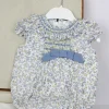 Deolinda Pagliaccetto Celeste con Fiocco per Neonate