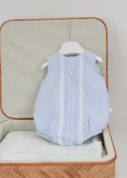Deolinda Pagliaccetto Celeste per Neonate