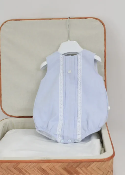 Deolinda Pagliaccetto Celeste per Neonate
