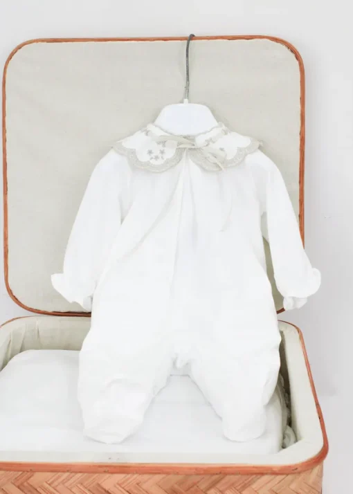Deolinda Tutina Panna/Beige per Neonate